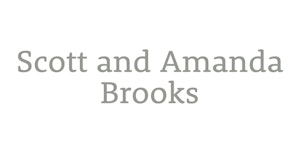 Scott and Amanda Brooks